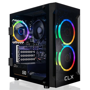 CLX SET TGMSETRXM2501BM Gaming Desktop Computer-AMD Ryzen 7 5700G-16 GB
