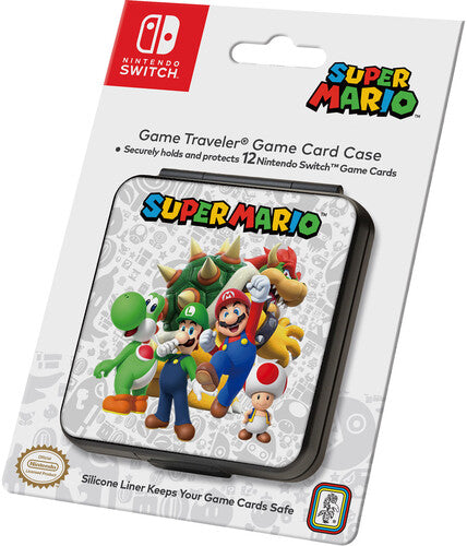 RDS NSW Game 12 Card Case with Super Mario and Character