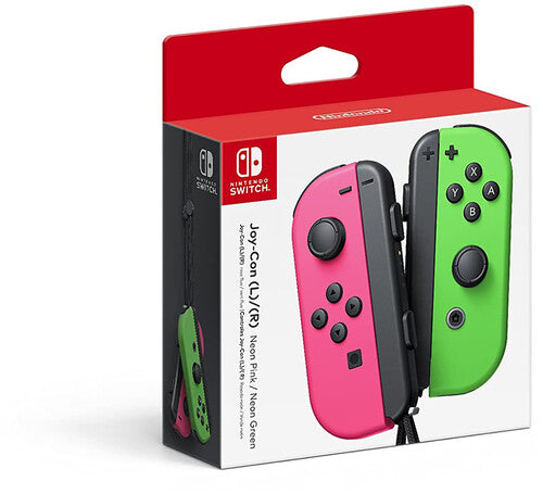 Nintendo Joy-Con (L)/(R)-Neon Pink/Neon Green for Nintendo Switch