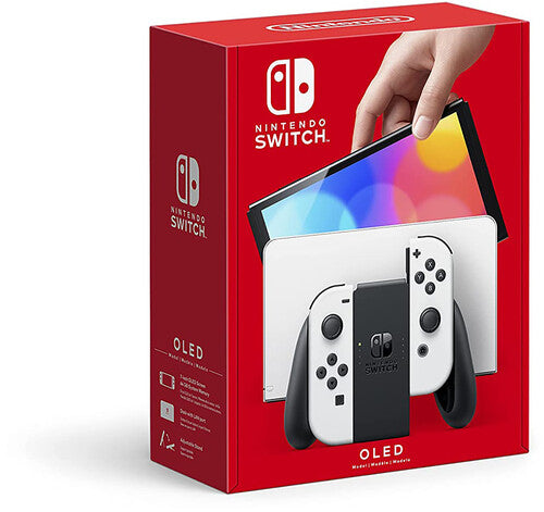Nintendo Switch(OLED model) with White Joy-Con